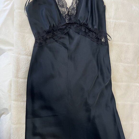 Abercrombie & Fitch Black Lace Midi Dress (Size XS) - Picture 3 of 5